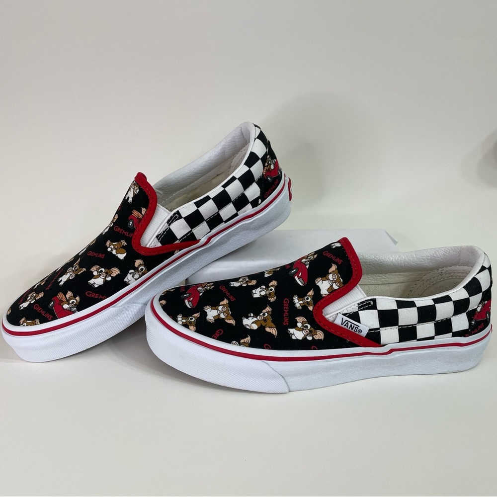 *SOLD* Custom Horror Vans x Gremlins Slip Ons